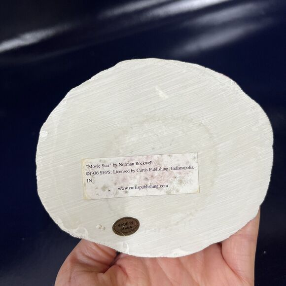 The Saturday Evening Post Movie Star by Norman Rockwell Collection 4× 3.5‎ x 3” - Picture 5 of 5